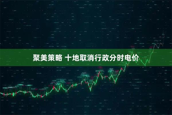 聚美策略 十地取消行政分时电价